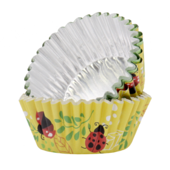 PME Foil Lined Baking Cups Ladybirds