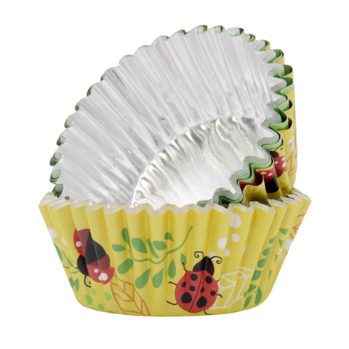 PME Foil Lined Baking Cups Ladybirds