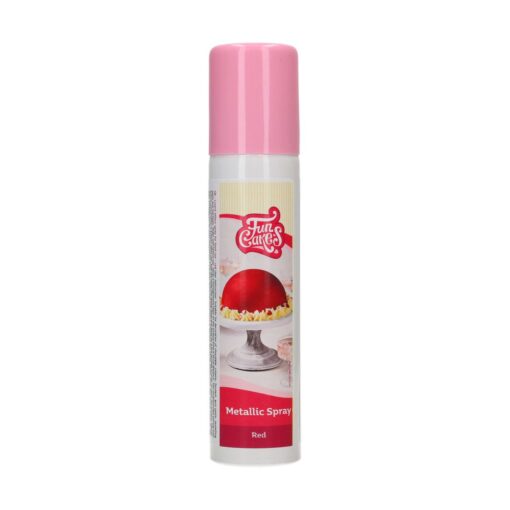 FunCakes Metallic Spray Red