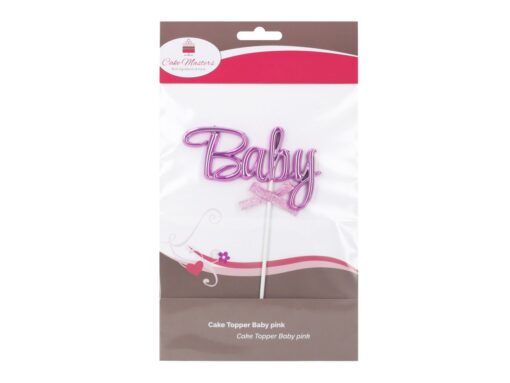 Cake-Masters Cake Topper Baby Pink