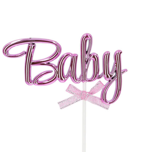 Cake-Masters Cake Topper Baby Pink