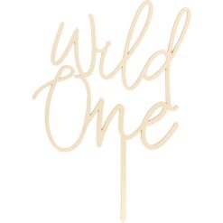 PartyDeco Cake Topper Wild One