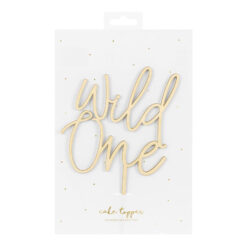 PartyDeco Cake Topper Wild One