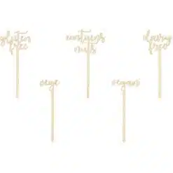 PartyDeco Sweet Table Toppers