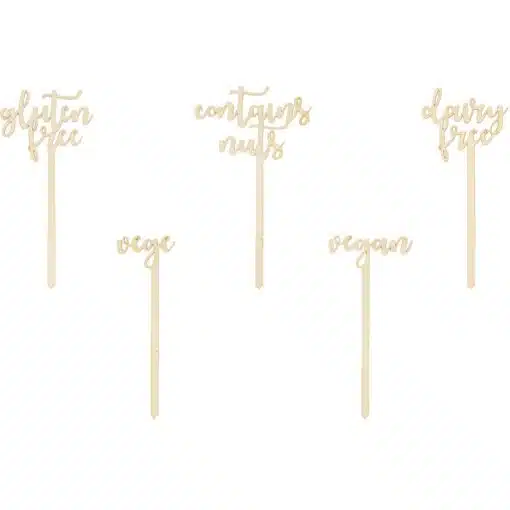 PartyDeco Sweet Table Toppers