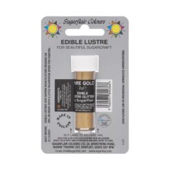 Sugarflair Edible Lustre Glitter Pure Gold