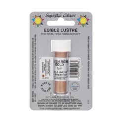 Sugarflair Edible Lustre Blush Rose Gold