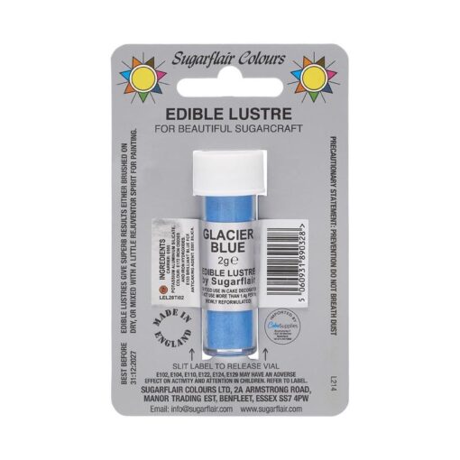Sugarflair Edible Lustre Glacier blue