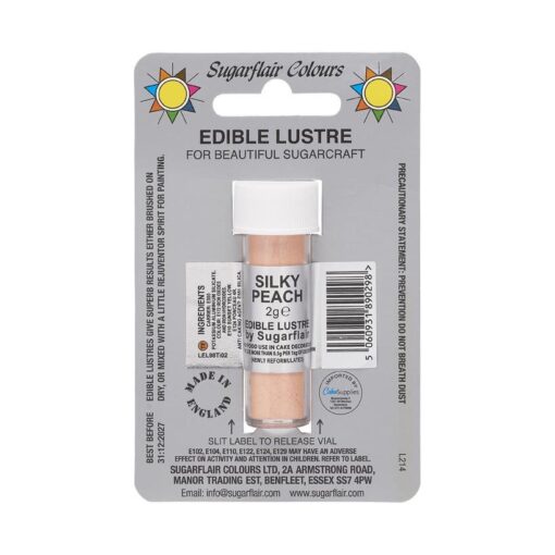 Sugarflair Edible Lustre Silky Peach