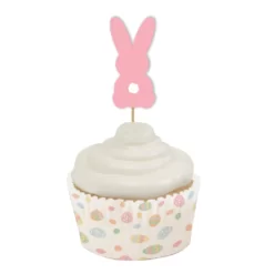 Anniversary House Easter Bunny cupcake Toppers