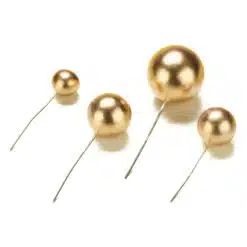Bubbles Toppers Goud Set/4