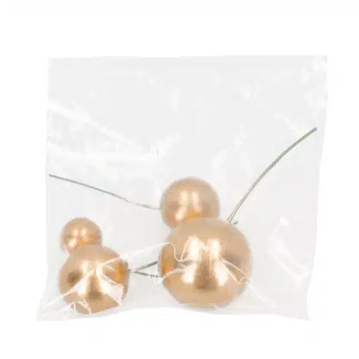 Bubbles Toppers Goud Set/4 - Afbeelding 3