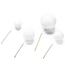 Cake-Masters Bubble Topper Set/4 Wit