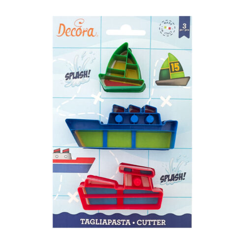 Decora Cookie Cutter Set/3 Zeeslag