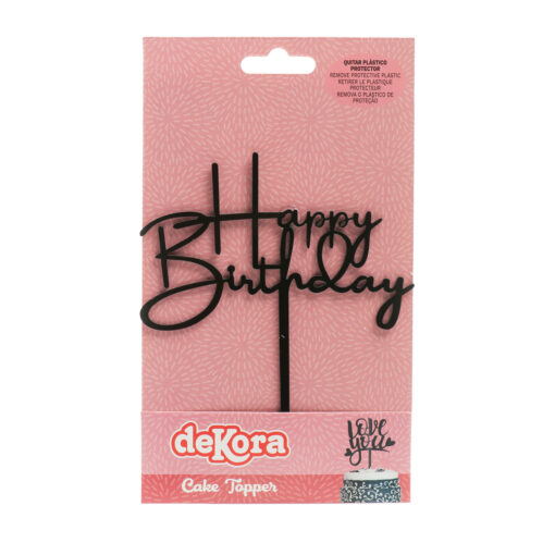 Dekora Caketopper Happy Birthday