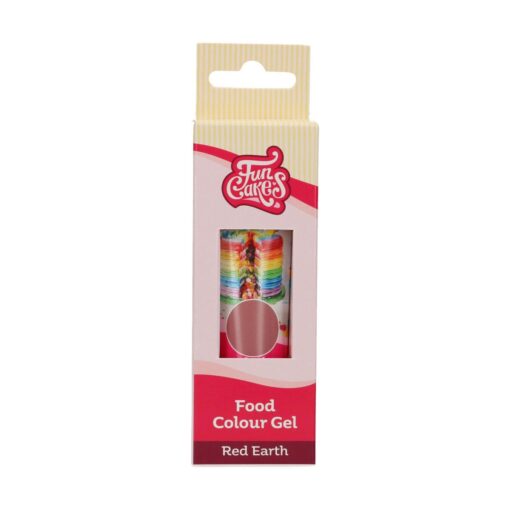 FunCakes Food Colour Gel Red Earth