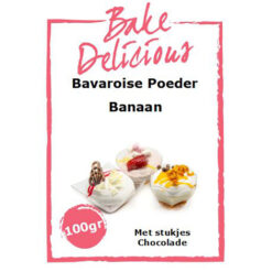 Bake Delicious Bavarois Banaan