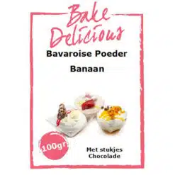Bake Delicious Bavarois Banaan