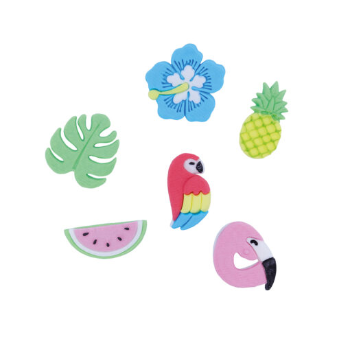 PME Edible Cupcake Toppers Tropical