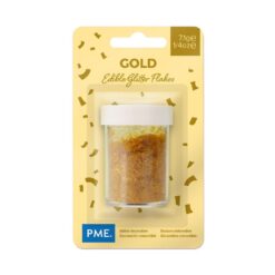 PME Glitter Flakes Gold