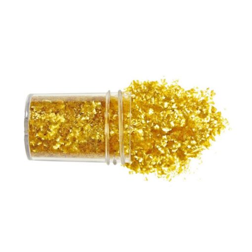 PME Glitter Flakes Gold