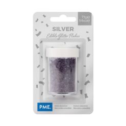 PME Glitter Flakes Silver