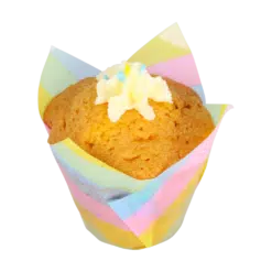 PME Tulp Baking Cups Rainbow Stripes