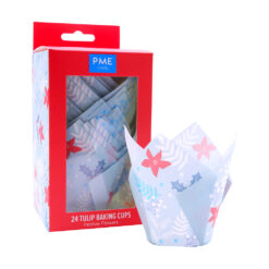 PME Tulp Muffin Baking Cups Festive Flowers