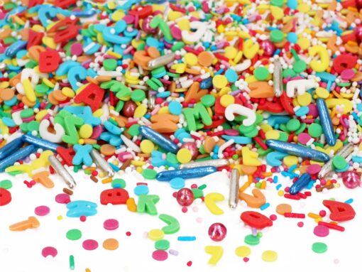 Cake-Masters ABC Party Sprinkle mix