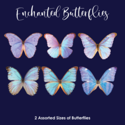 Crystal Candy Enchanted Butterflies