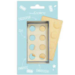 ScrapCooking Cookie Cutter & Embosser Brick