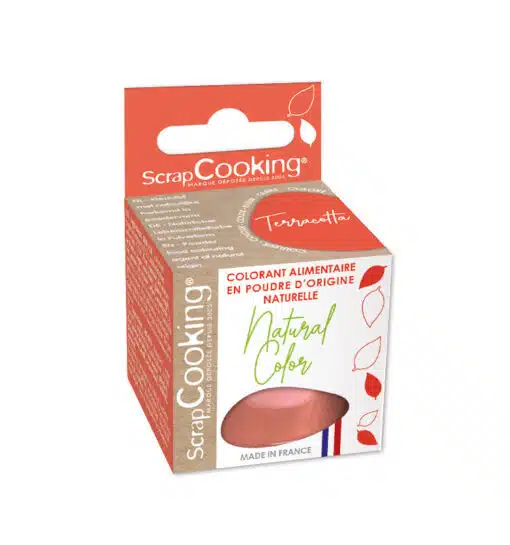 ScrapCooking Natuurlijke Kleurpoeder Terracotta