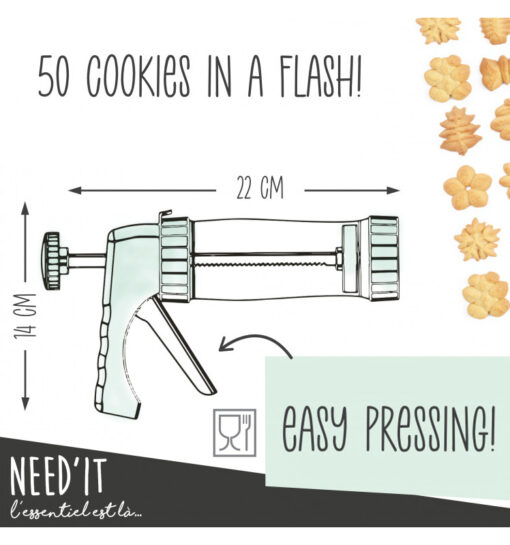 ScrapCooking Need'it Cookie Press