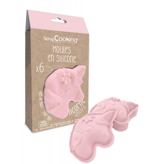 ScrapCooking Silicone Vormpjes Eenhoorn