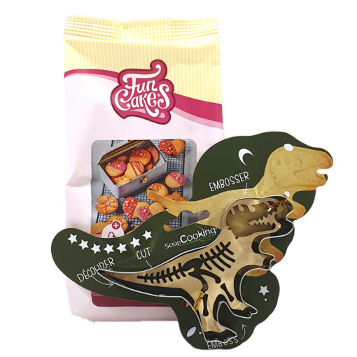 T-rex koekjes pakket