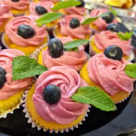 Romige Bosvruchten Cakejes