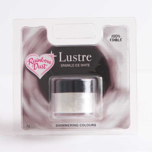 Rainbow Dust Sparkle Lustre Ice White