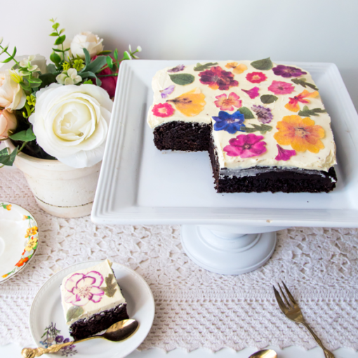 Crystal Candy Wafer Paper Pressed Flowers