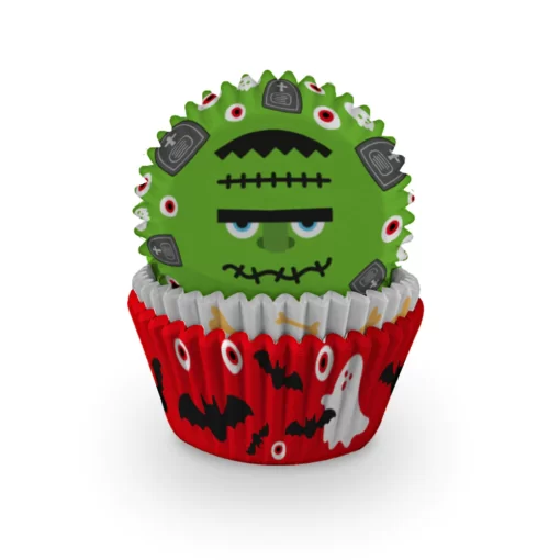 Anniversary House Baking Cups Halloween Characters 60st