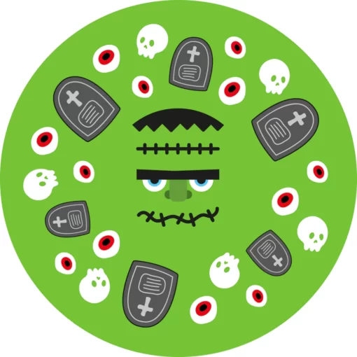 Anniversary House Baking Cups Halloween Characters 60st