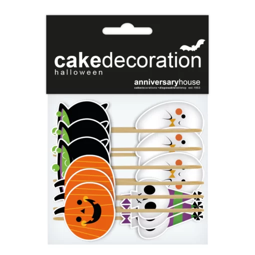 Anniversary House Fun Halloween Cupcake Toppers set/12