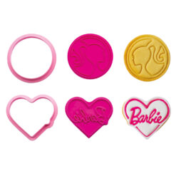 Decora Barbie Cookie Cutter & Stempel set