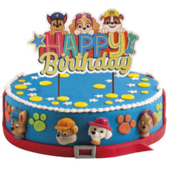 Dekora Cake Topper Happy Birthday Paw Patrol