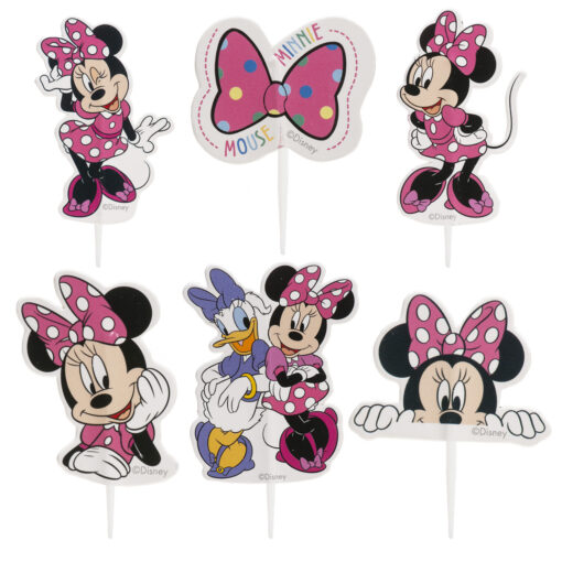 Dekora Minnie Mouse Cupcake Toppers