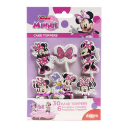 Dekora Minnie Mouse Cupcake Toppers