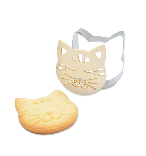 ScrapCooking Cookie Cutter & Embosser Kat