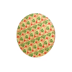 Anniversary House Cake Board Kerst Goud ø25cm