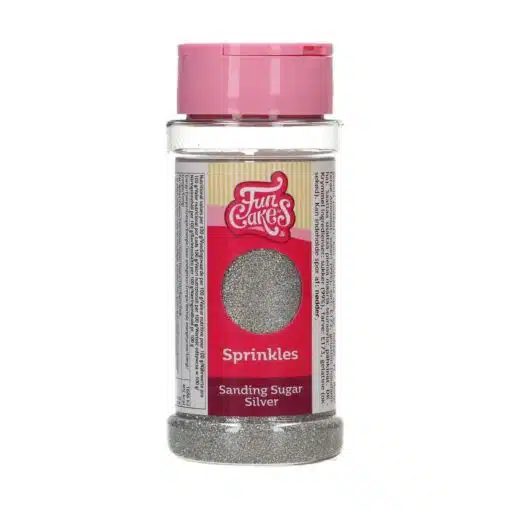 FunCakes Sanding Sugar Silver