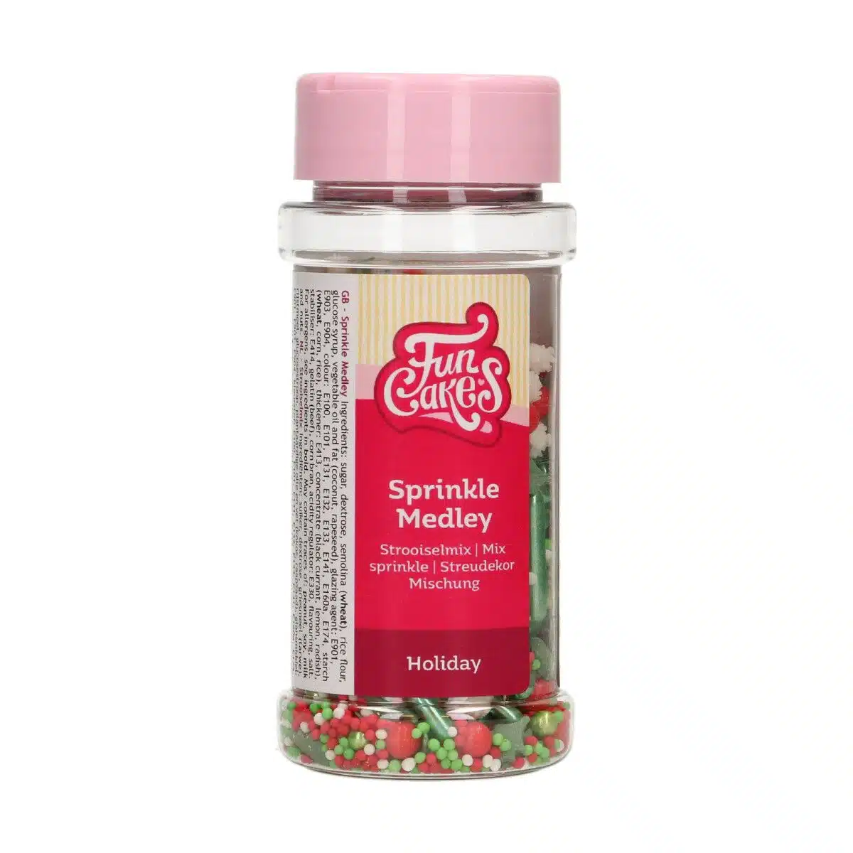 FunCakes Sprinkle Medley Holiday