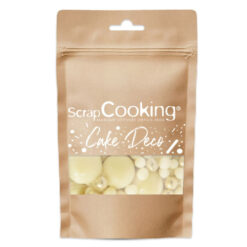 ScrapCooking Choco Parels Wit - Goud